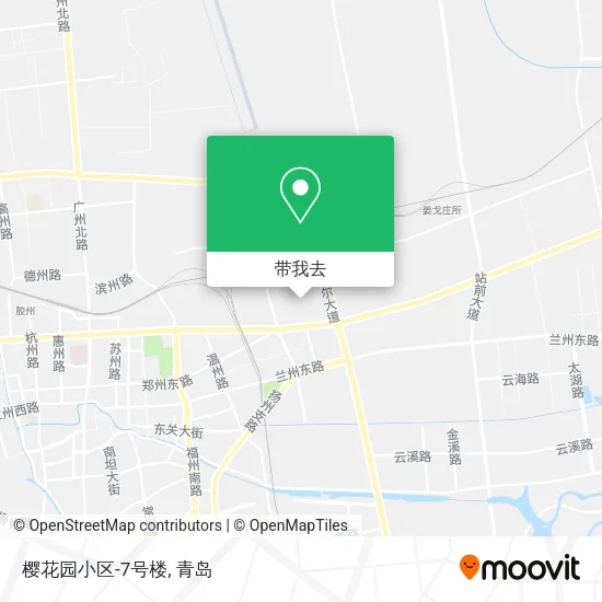 樱花园小区-7号楼地图