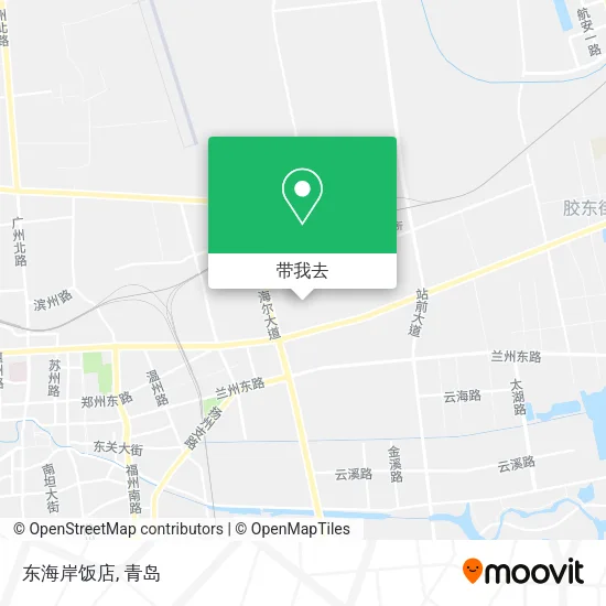 东海岸饭店地图