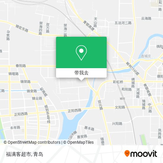 福满客超市地图