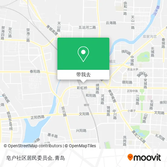 皂户社区居民委员会地图