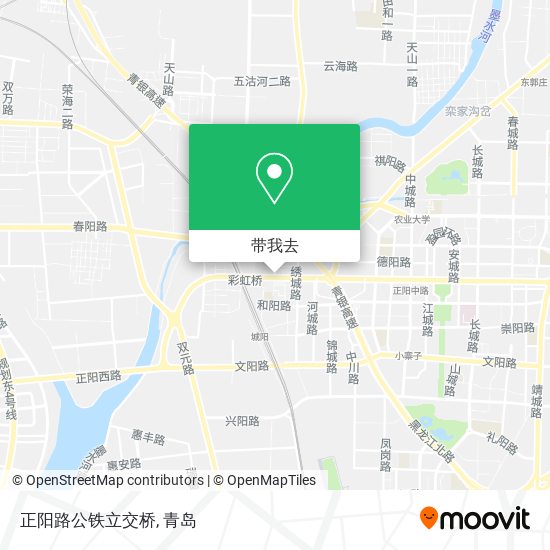 正阳路公铁立交桥地图