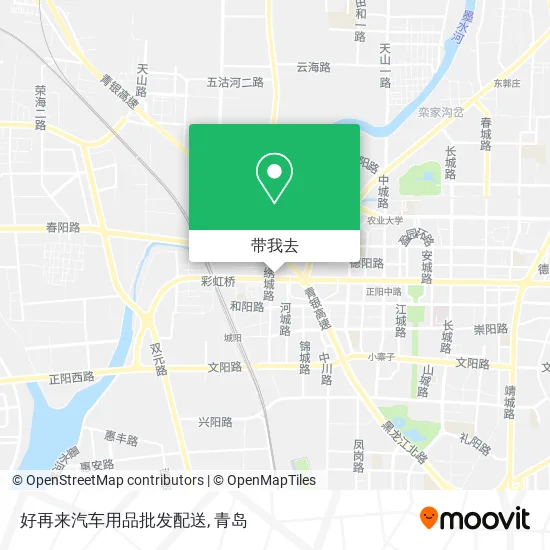 好再来汽车用品批发配送地图