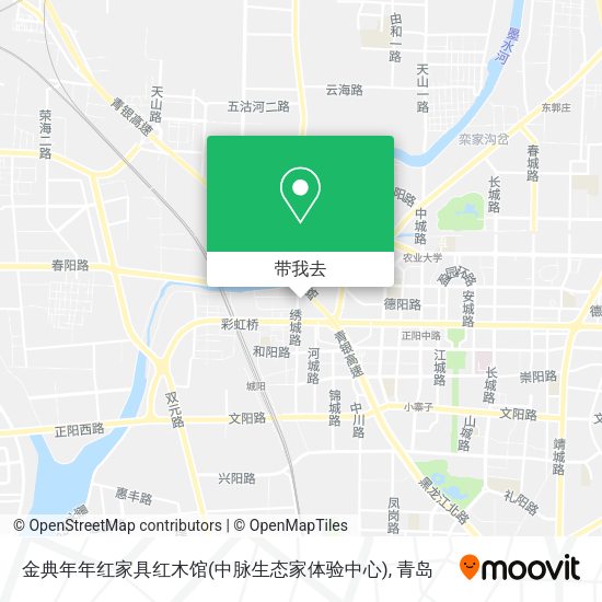 金典年年红家具红木馆(中脉生态家体验中心)地图