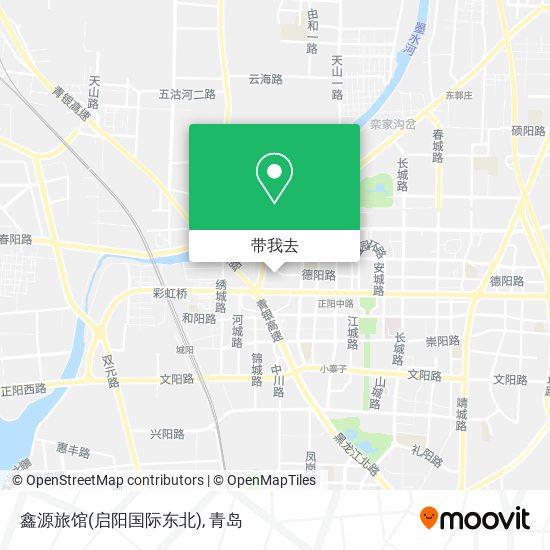 鑫源旅馆(启阳国际东北)地图