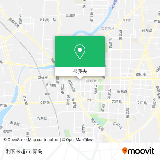 利客来超市地图