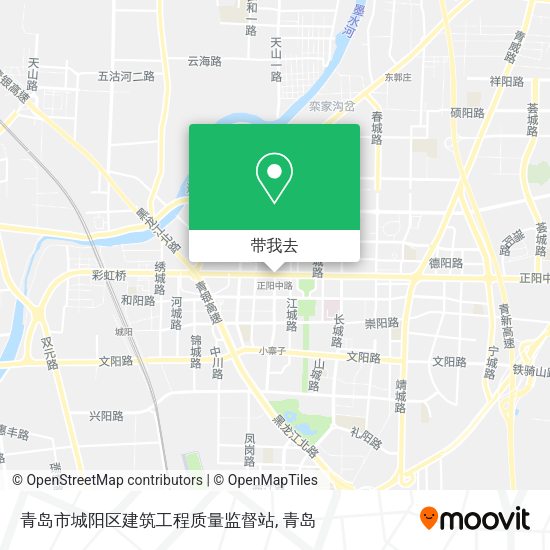 青岛市城阳区建筑工程质量监督站地图