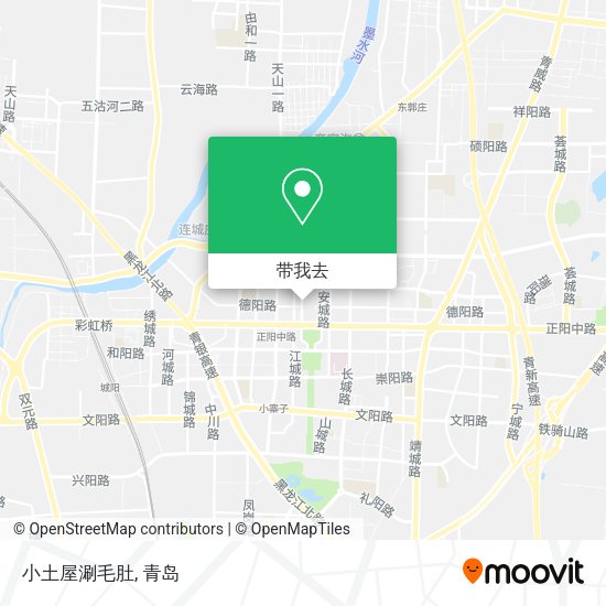 小土屋涮毛肚地图