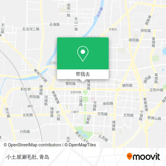 小土屋涮毛肚地图