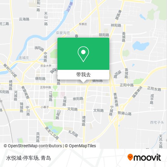 水悦城-停车场地图