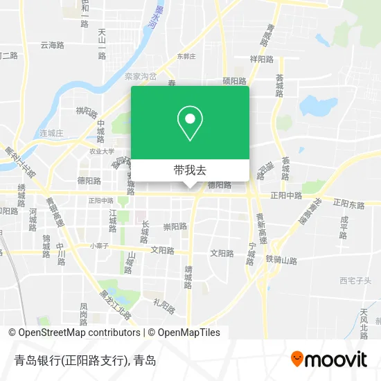 青岛银行(正阳路支行)地图