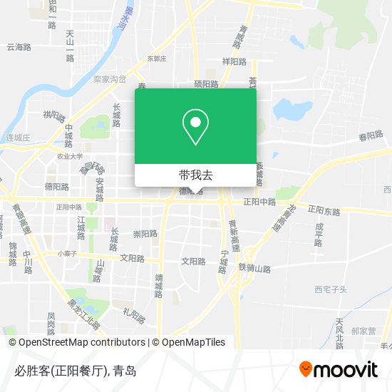 必胜客(正阳餐厅)地图