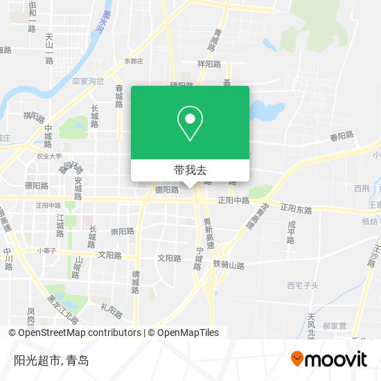 阳光超市地图