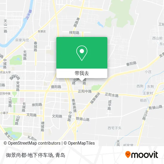 御景尚都-地下停车场地图