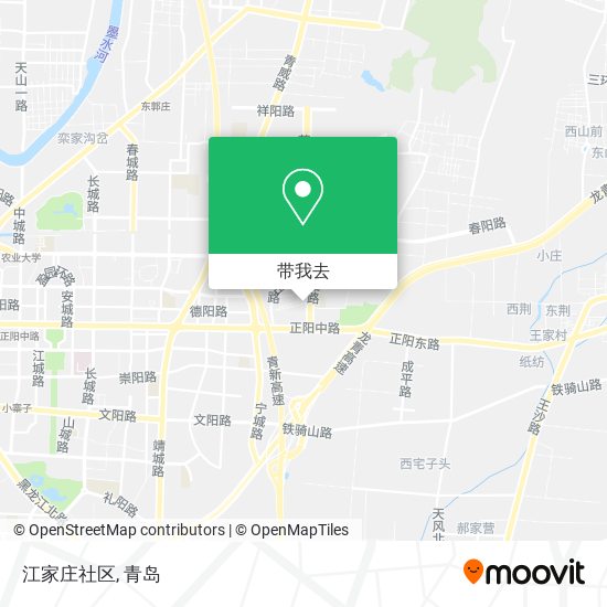 江家庄社区地图