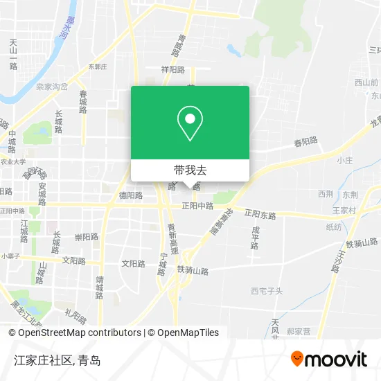 江家庄社区地图