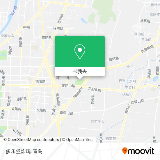 多乐堡炸鸡地图