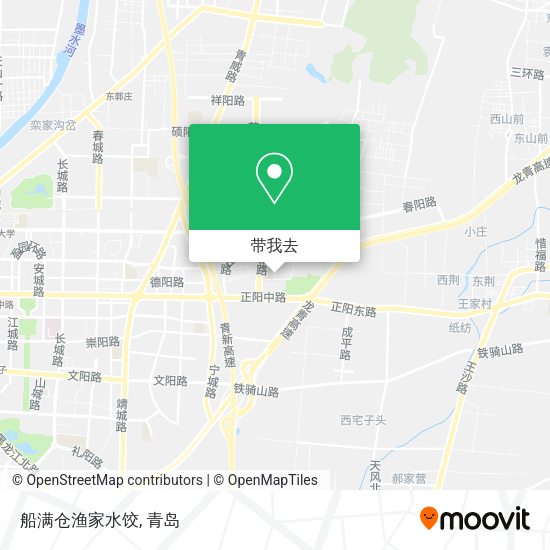 船满仓渔家水饺地图