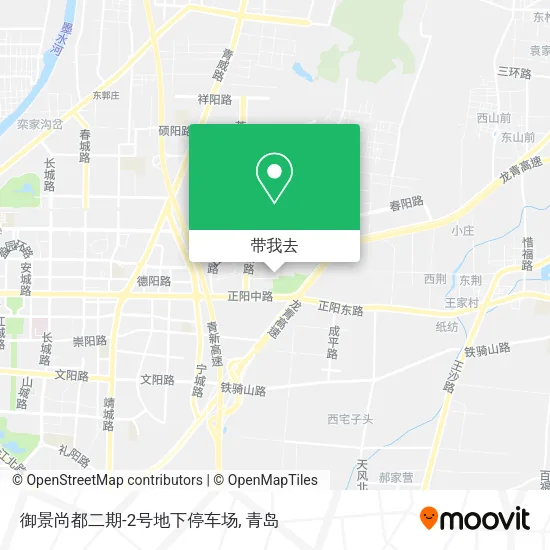 御景尚都二期-2号地下停车场地图