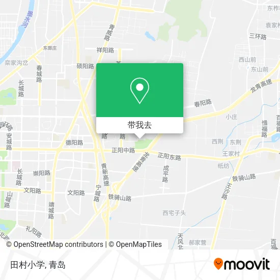 田村小学地图