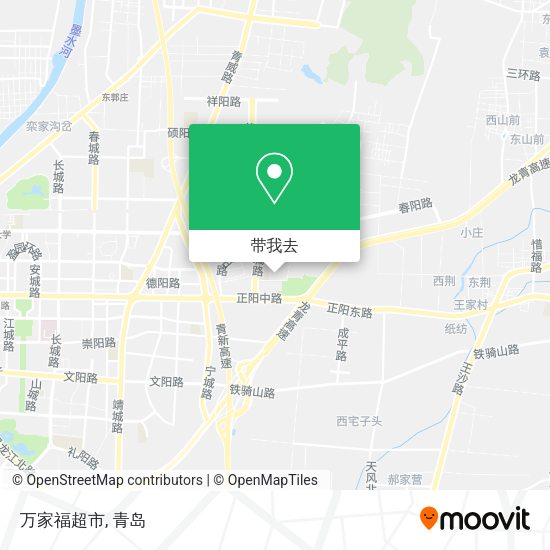 万家福超市地图