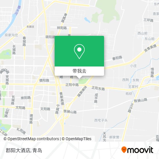 郡阳大酒店地图