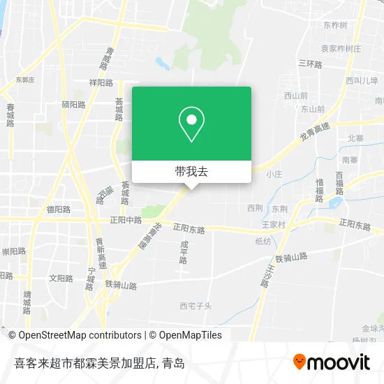 喜客来超市都霖美景加盟店地图