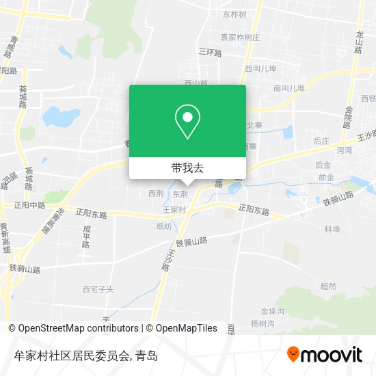 牟家村社区居民委员会地图