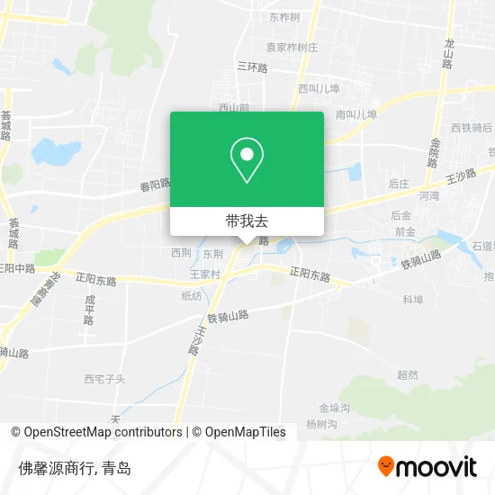 佛馨源商行地图