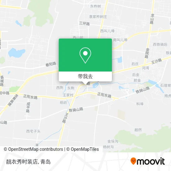 靓衣秀时装店地图