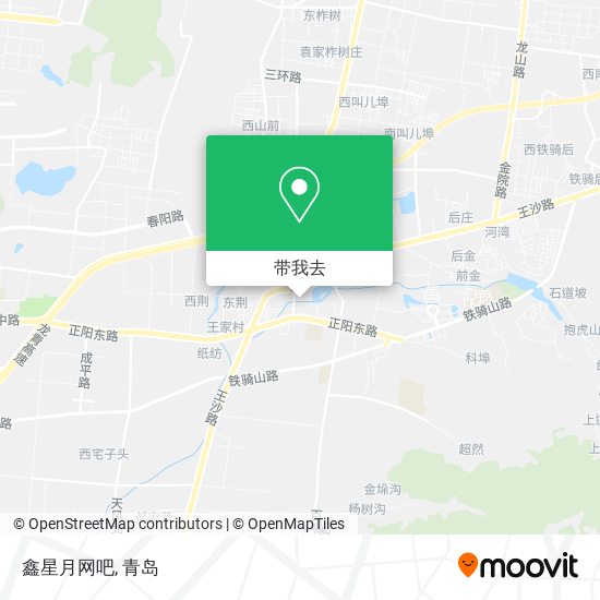 鑫星月网吧地图