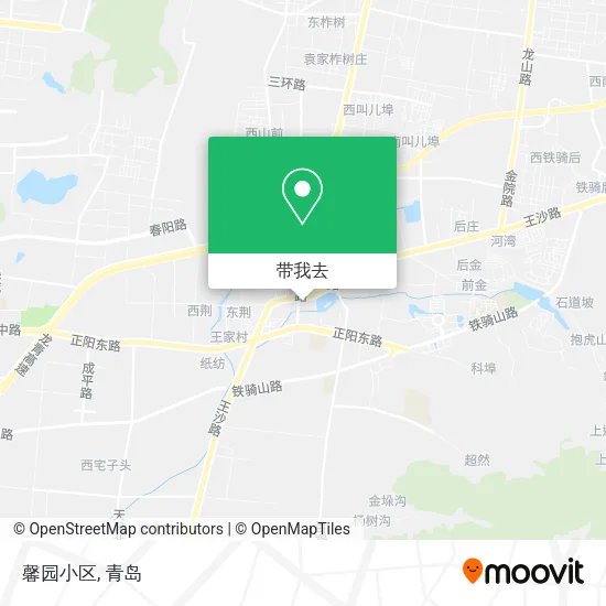 馨园小区地图