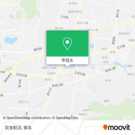 宏发鞋店地图