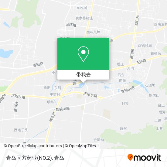 青岛同方药业(NO.2)地图