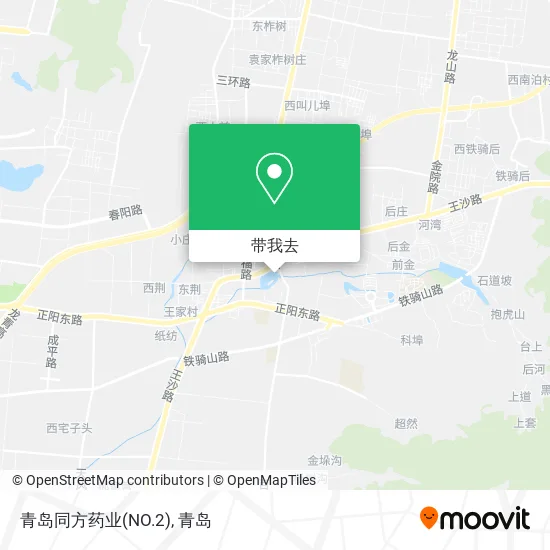 青岛同方药业(NO.2)地图