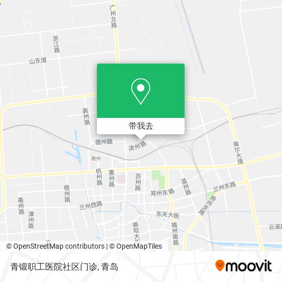 青锻职工医院社区门诊地图