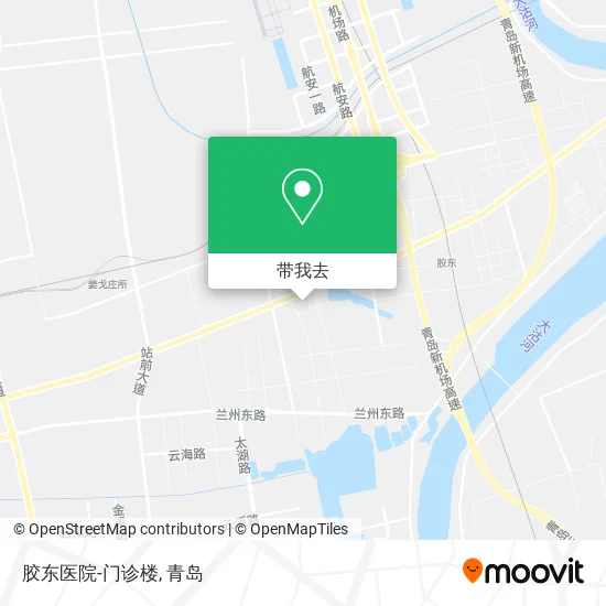 胶东医院-门诊楼地图