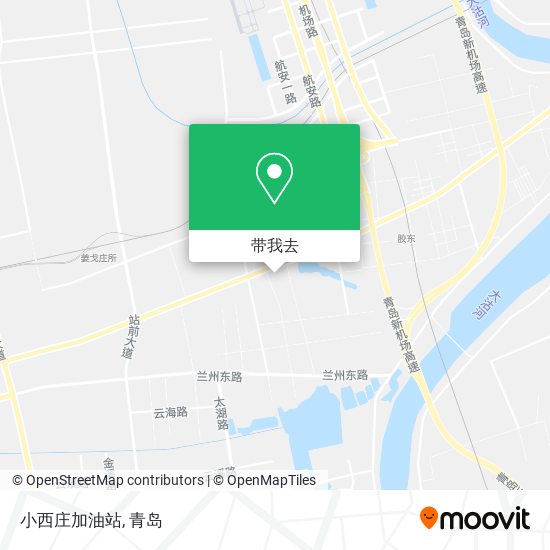 小西庄加油站地图