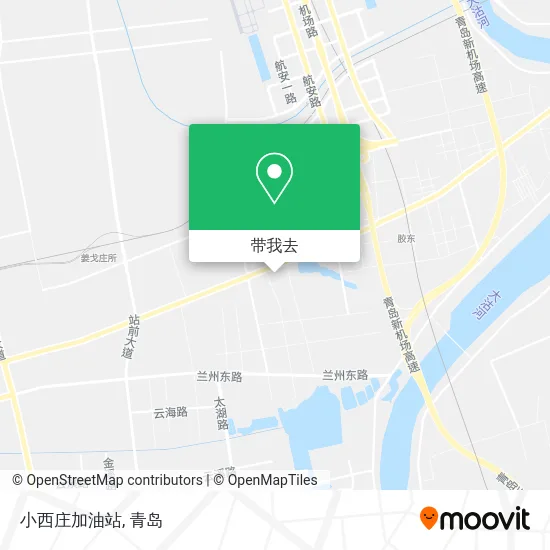 小西庄加油站地图