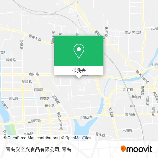 青岛兴全兴食品有限公司地图