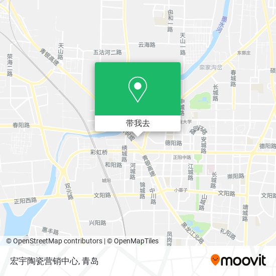宏宇陶瓷营销中心地图