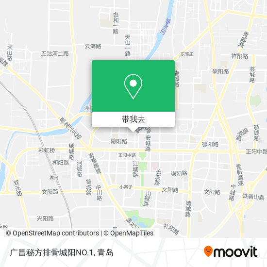 广昌秘方排骨城阳NO.1地图