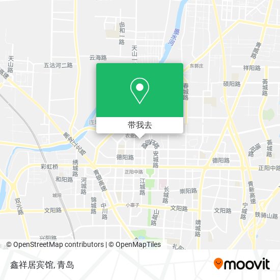鑫祥居宾馆地图