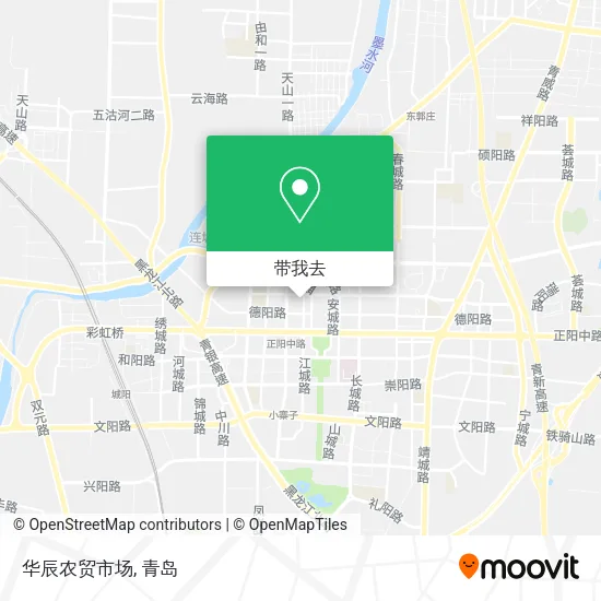 华辰农贸市场地图
