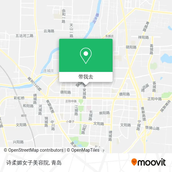 诗柔媚女子美容院地图