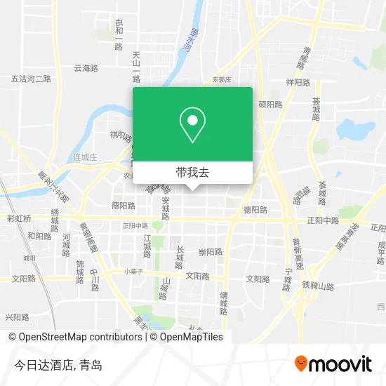 今日达酒店地图