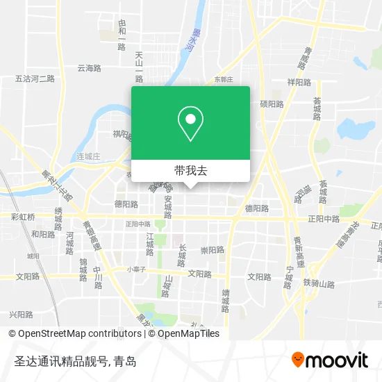 圣达通讯精品靓号地图
