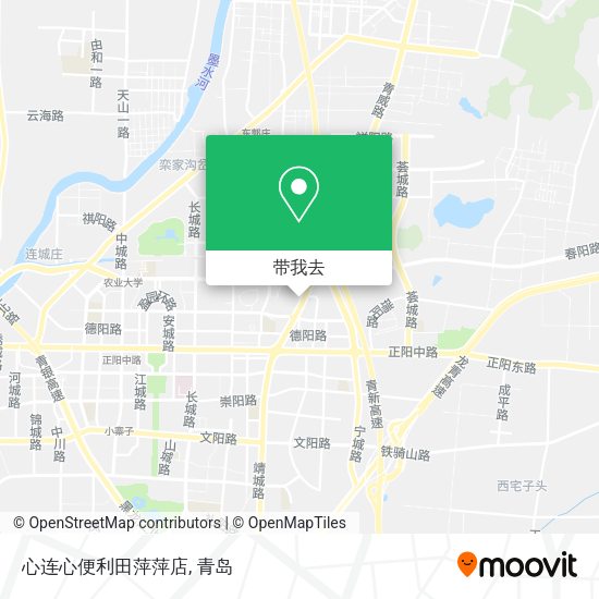 心连心便利田萍萍店地图