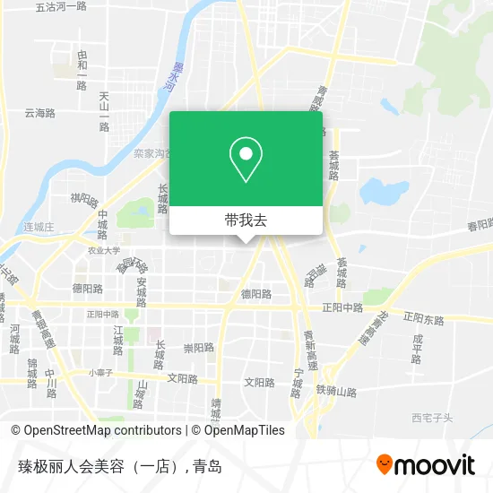 臻极丽人会美容（一店）地图