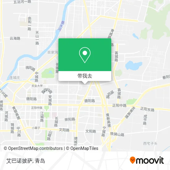 艾巴诺披萨地图