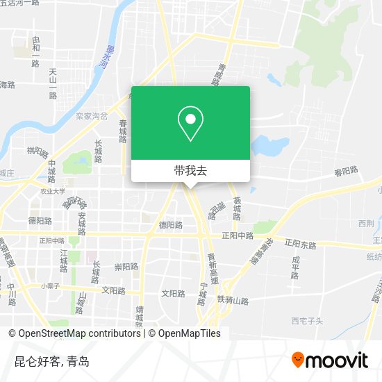 昆仑好客地图